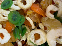 FRUTA DESHIDRATADA MIXTA BLANCA (CAJA 10 KG)