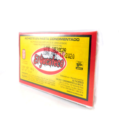 ACHIOTE YUCATECO 100 G ( CAJA CON 84 PZAS)