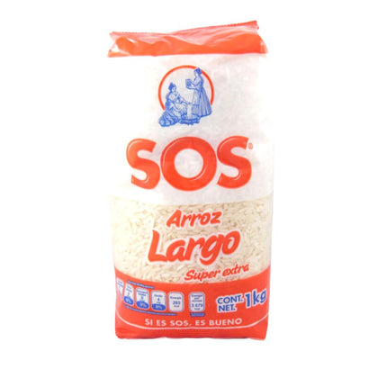 ARROZ SOS ROJO 1KG (BULTO 12 KG)