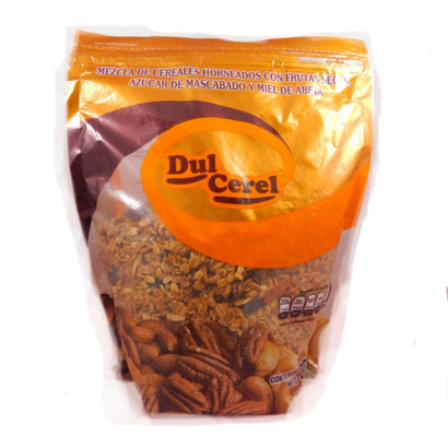 GRANOLA DULCEREL 800 G (CAJA 20 PZAS)